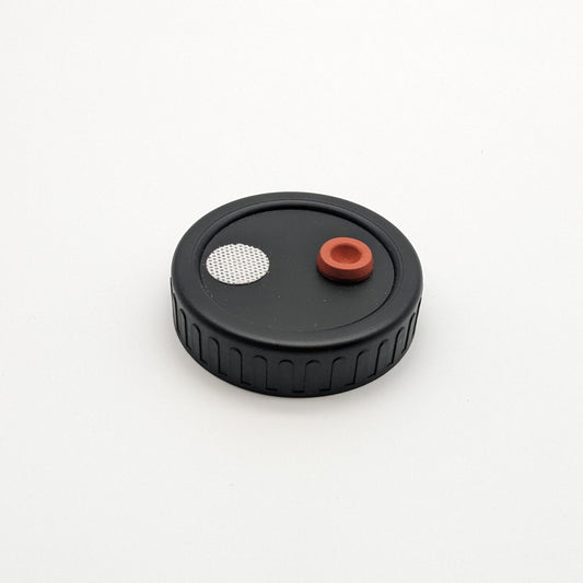 70mm & 86mm Autoclavable Lids For Grain With Injection Port And Filter