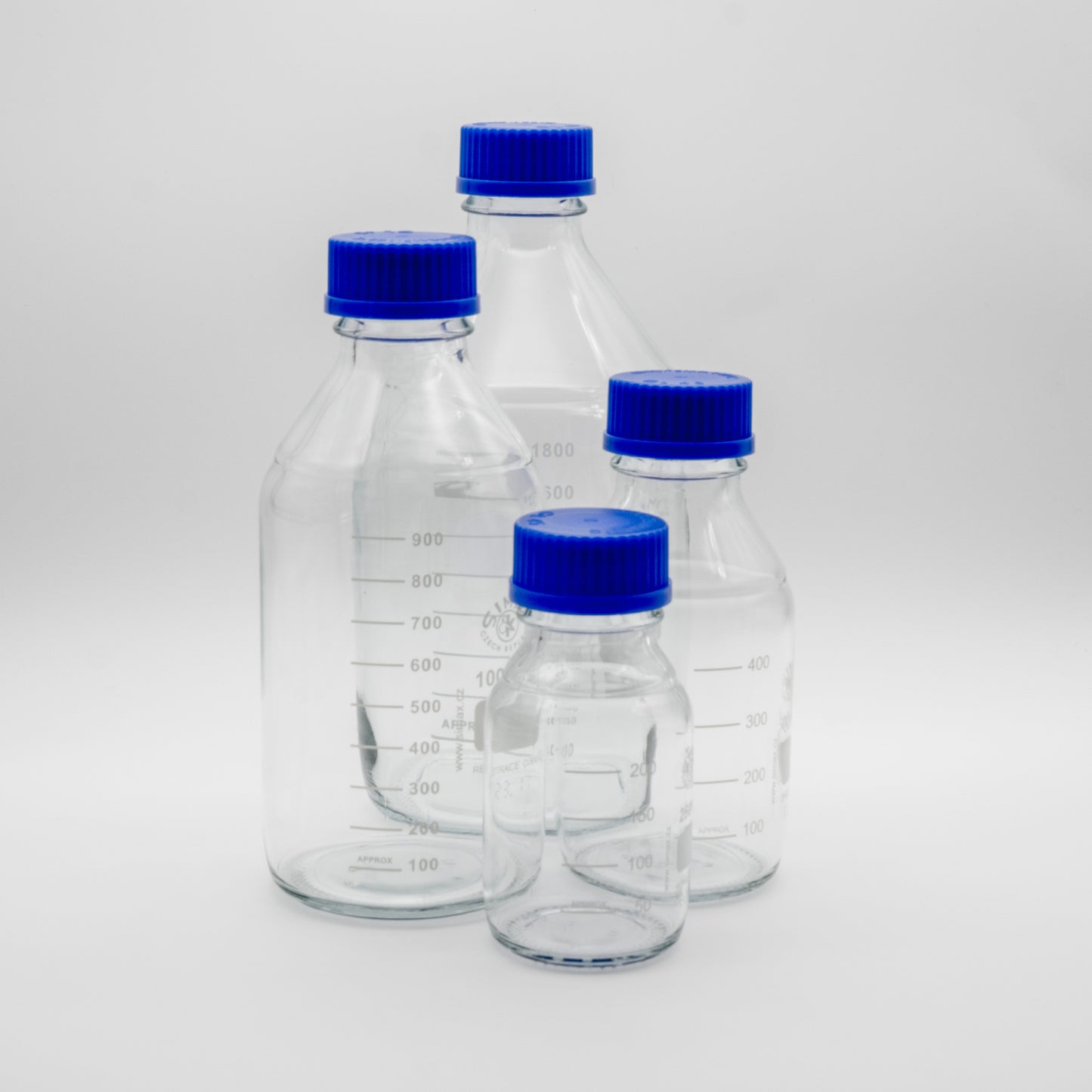 Simax Media Reagent GL45 Bottles For Agar