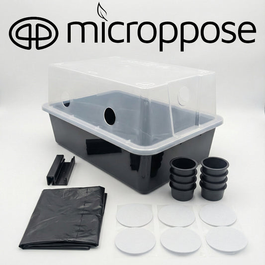Microppose Large Monotub for Mushroom Growing (Mark 1)
