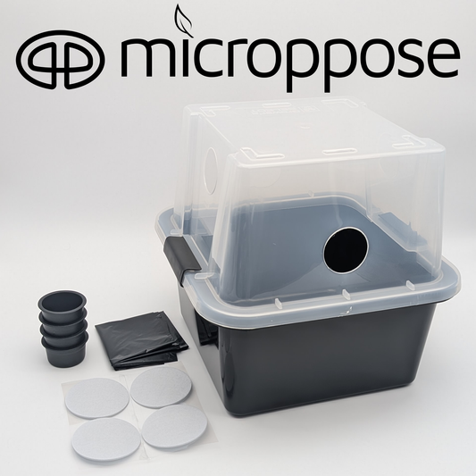 Microppose Small Monotub for Mushroom Growing (Mark 1)